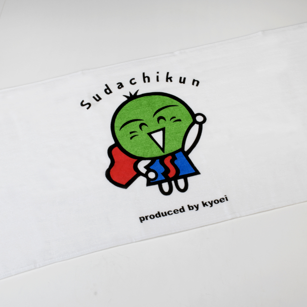 キョーエイ ネットショッピング すだちくん フェイスタオル キョーエイ ネットショッピング すだちくん フェイスタオル